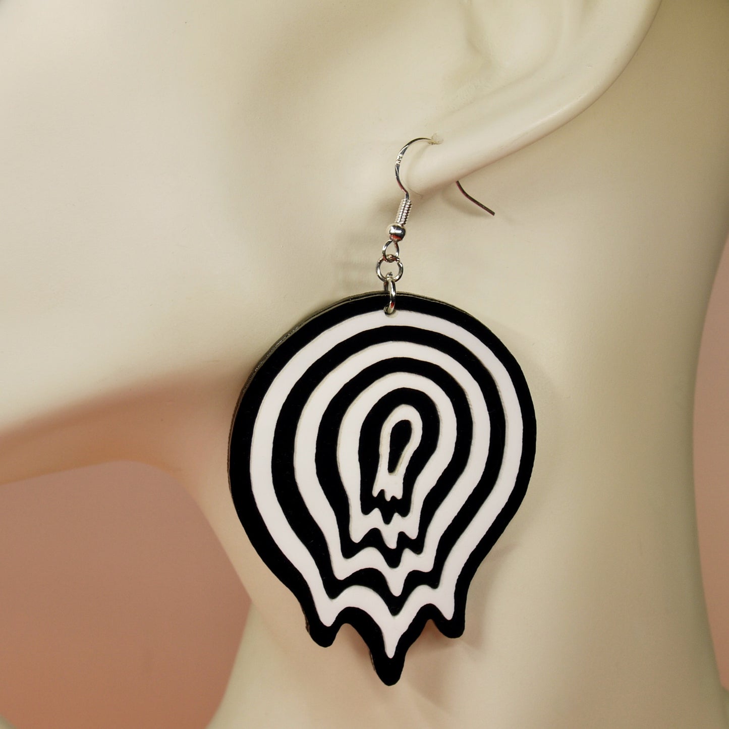 Melting Target Earrings