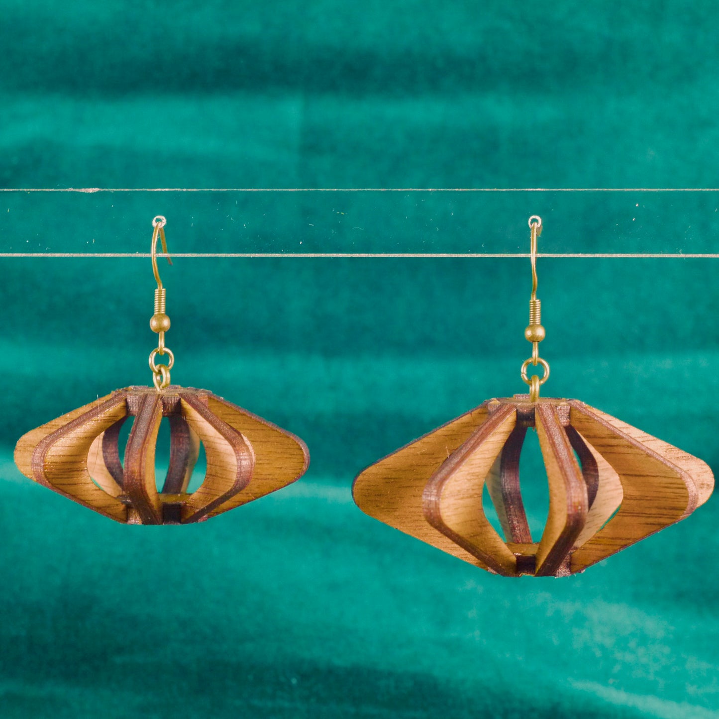 Boomerang Wood Earrings